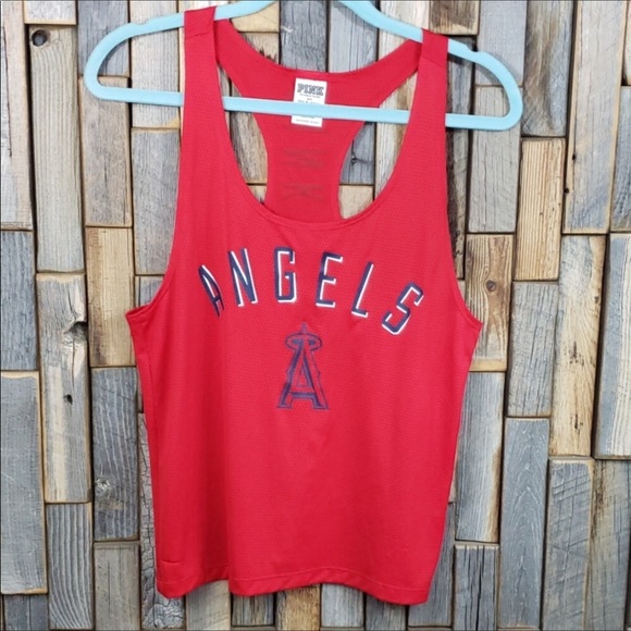 PINK Victoria's Secret Tops - Woman’s tank top pink angels baseball size small